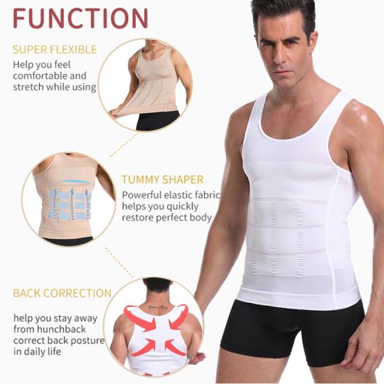 Original Slim N Lift SUPER SLIM Body Shaper Men Slimming Vest