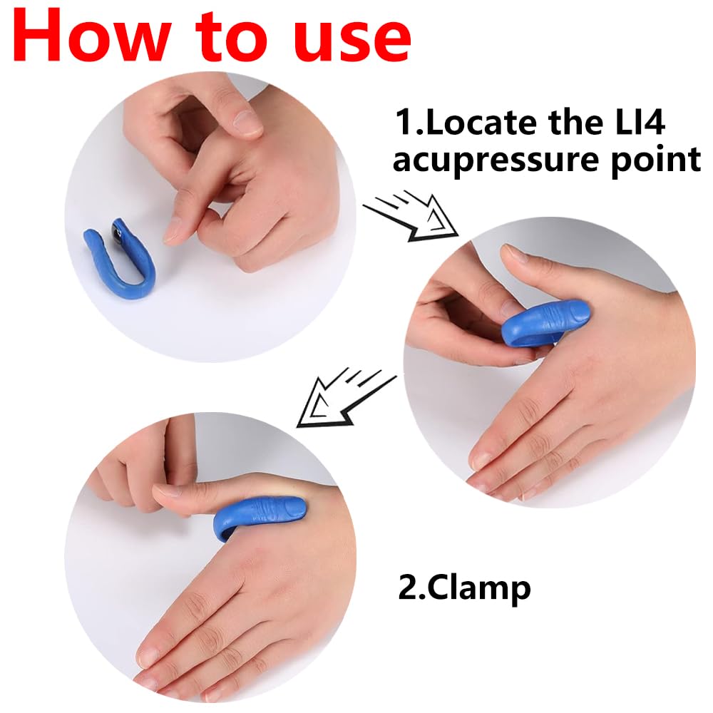 Sugar Control LI4 Acupressure Point Clip