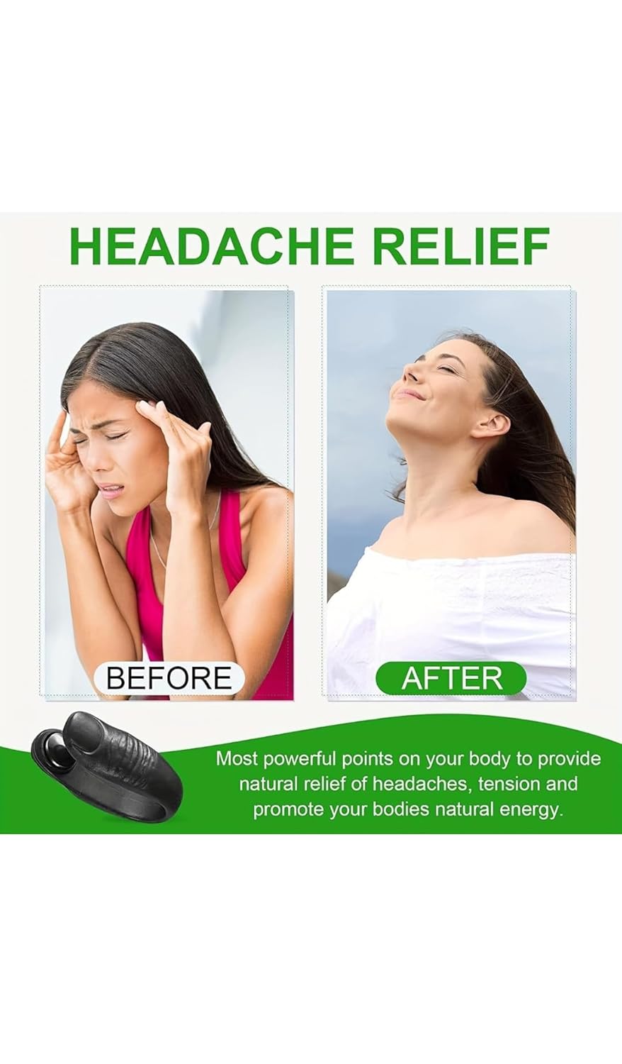 Sugar Control LI4 Acupressure Point Clip