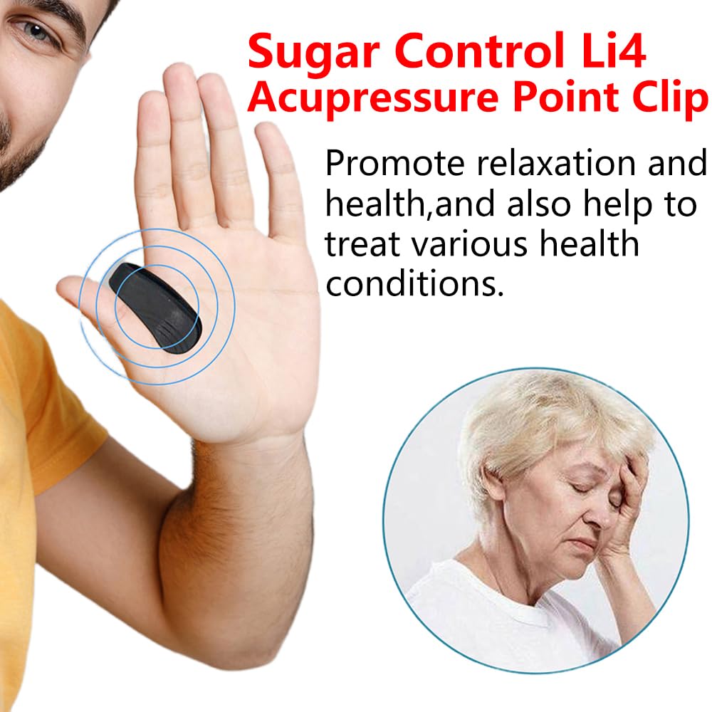 Sugar Control LI4 Acupressure Point Clip