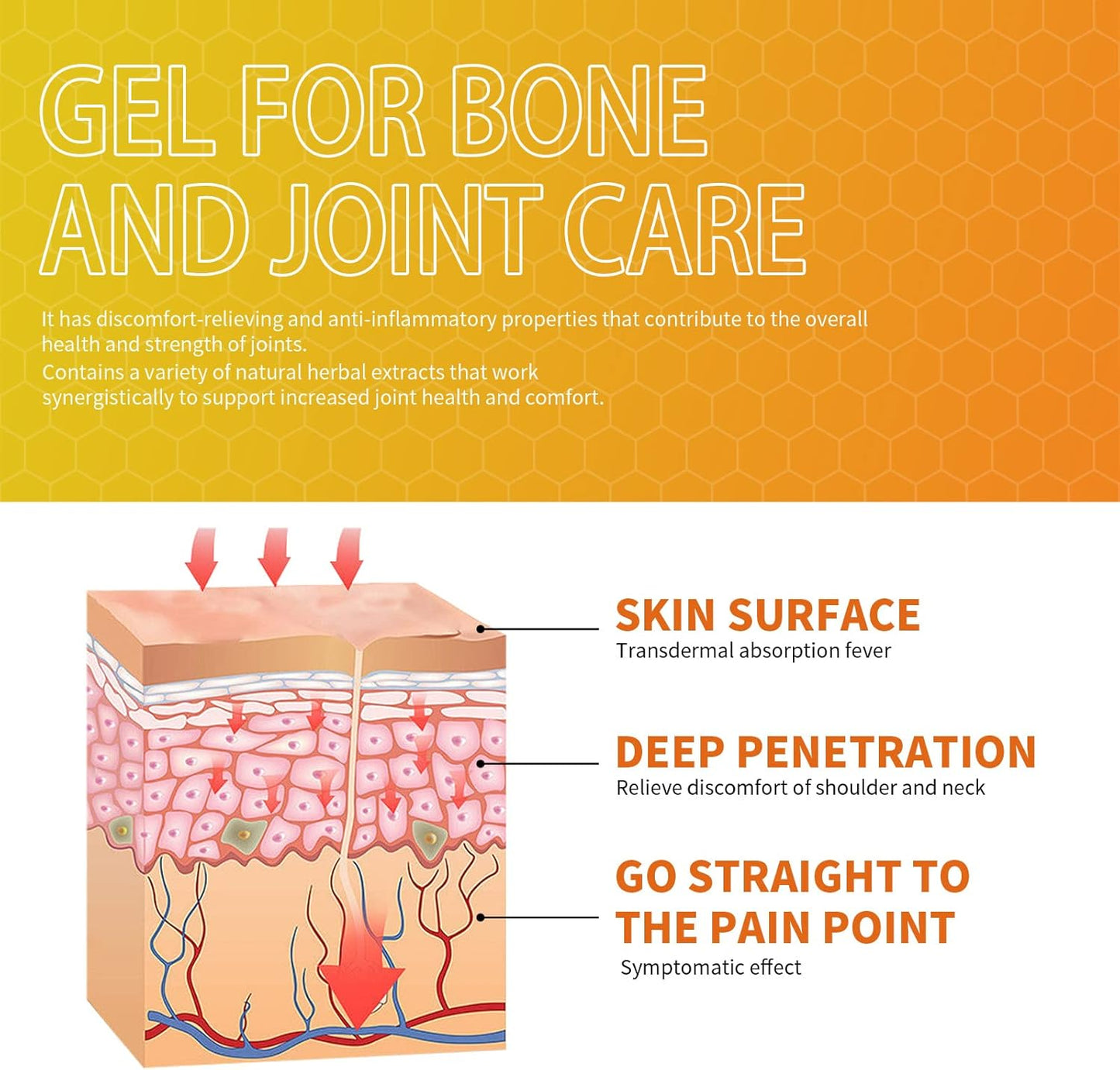 Bee Venom Gel, Joint & Bone Cream
