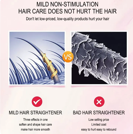 Mokeru Hair Straight Cream With BuiltIn Comb