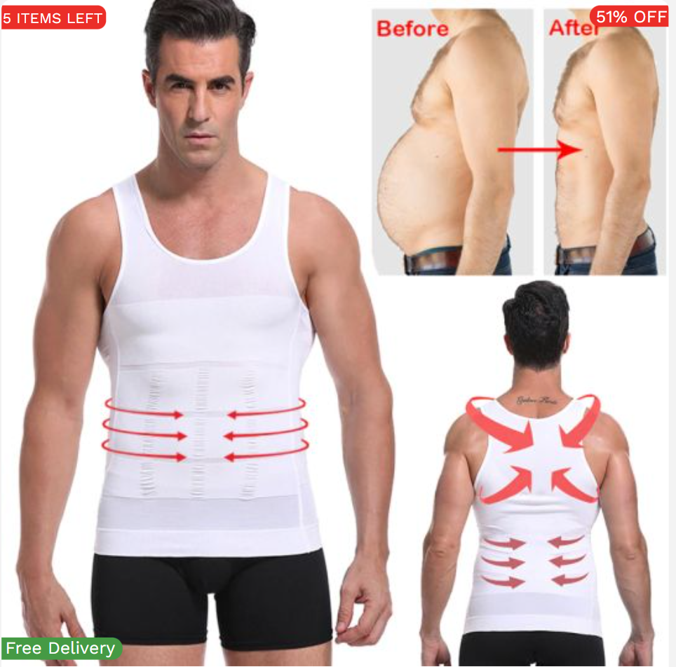 Original Slim N Lift SUPER SLIM Body Shaper Men Slimming Vest