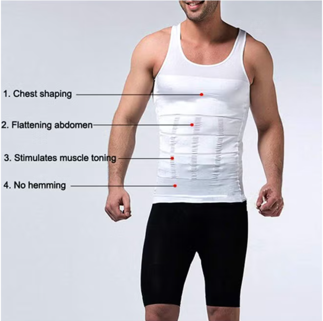 Original Slim N Lift SUPER SLIM Body Shaper Men Slimming Vest