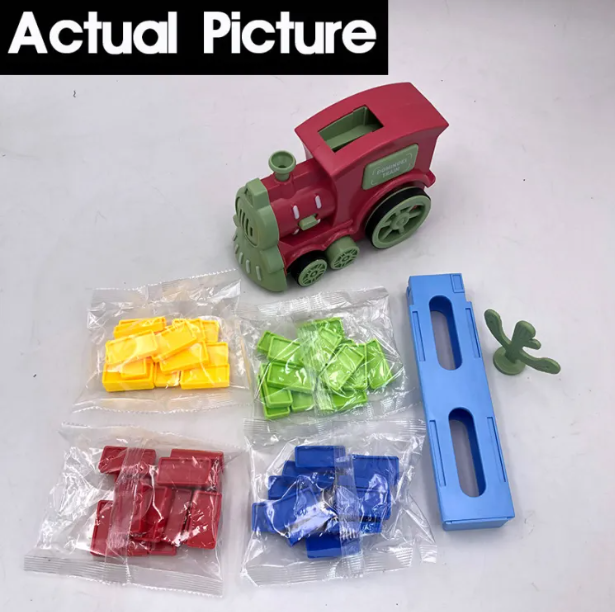 Electric Domino Train Car Vehicle