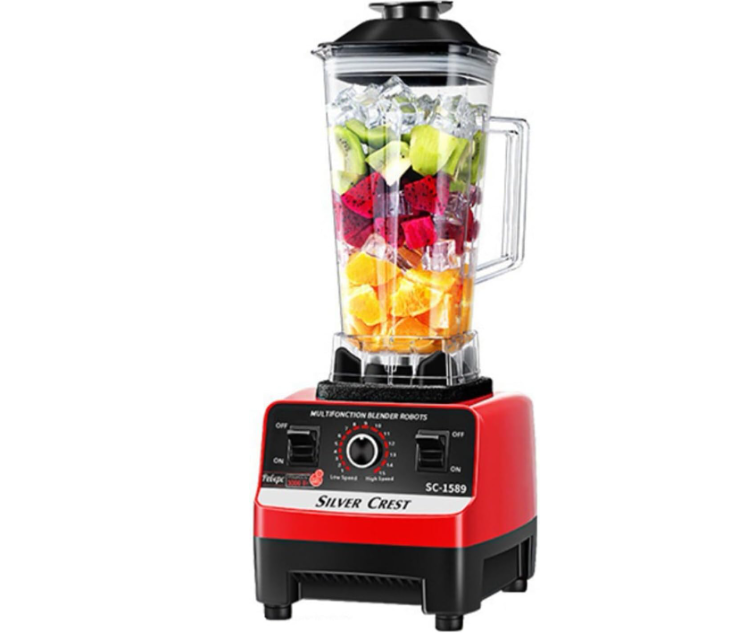 Silver Crust - 3Ltr - 2 Jar Multifunctional Blender 8000W Heavy Duty