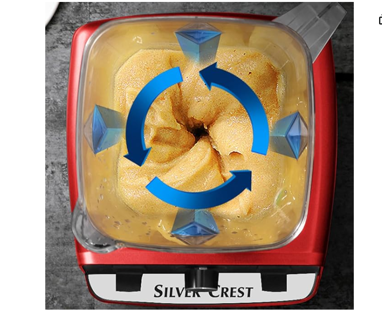 Silver Crust - 3Ltr - 2 Jar Multifunctional Blender 8000W Heavy Duty
