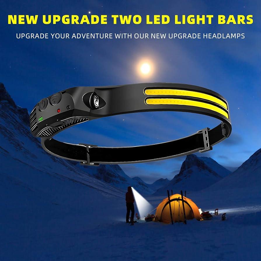 LED Headlamp Rechargeable
