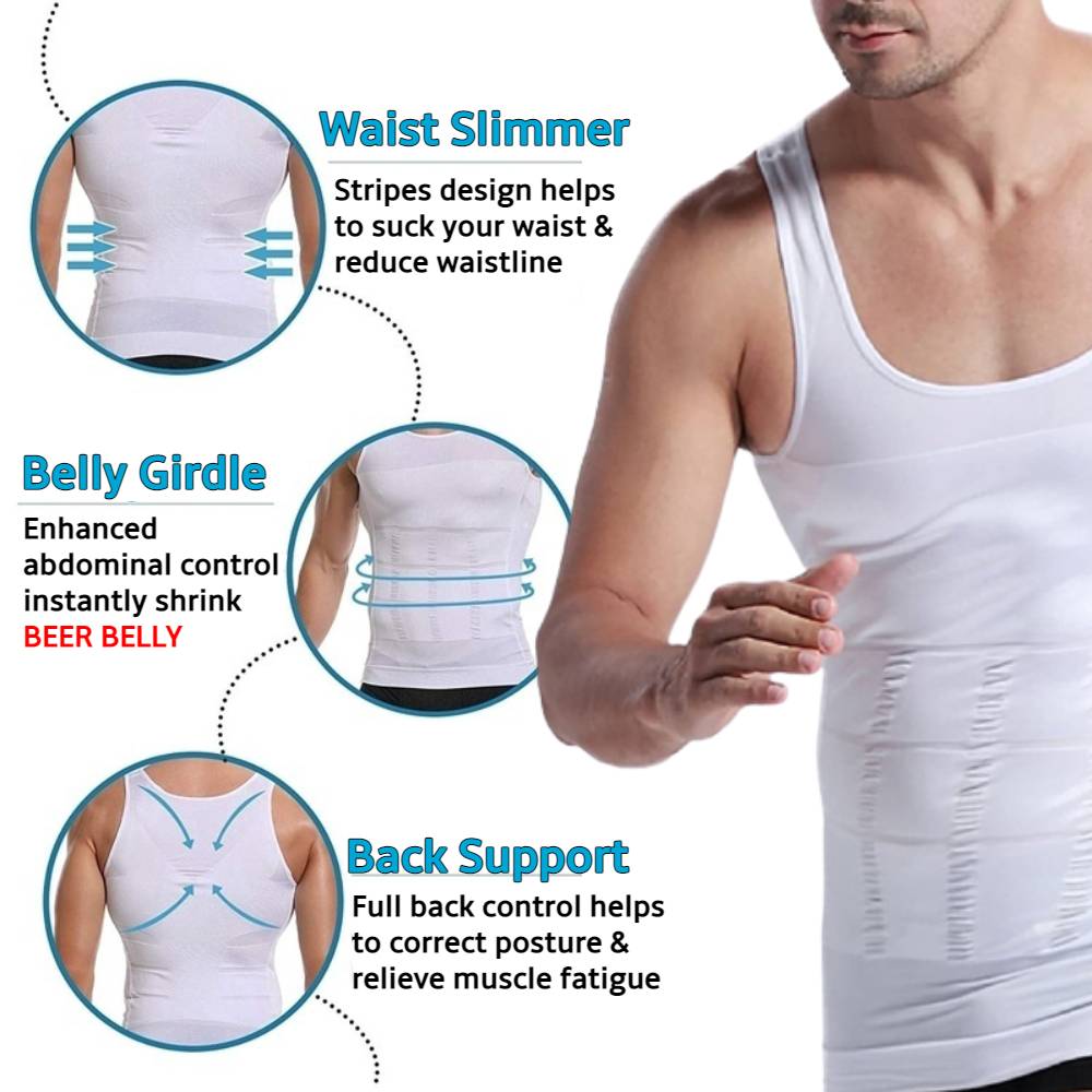 Original Slim N Lift SUPER SLIM Body Shaper Men Slimming Vest