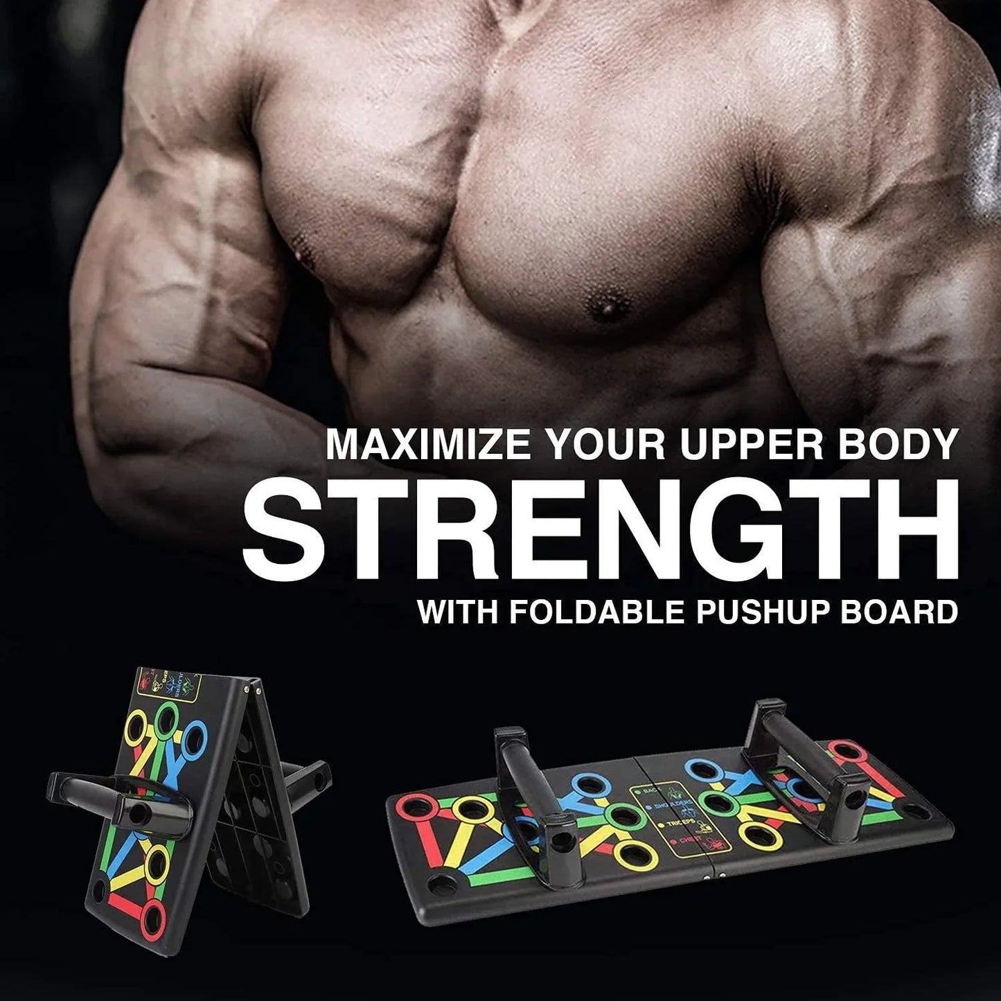 Push Up Board Portable Multi-Function 14 in 1 Push Up Bar Exercise Equipment