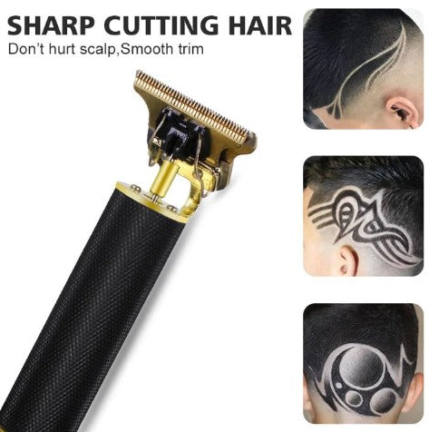 T9 Rechargeable Professional Hair Trimmer 0mm Baldheaded Cutter