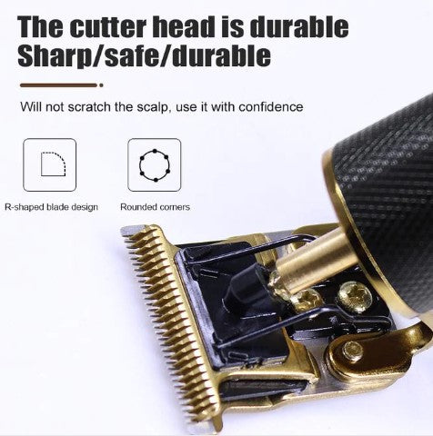 T9 Rechargeable Professional Hair Trimmer 0mm Baldheaded Cutter