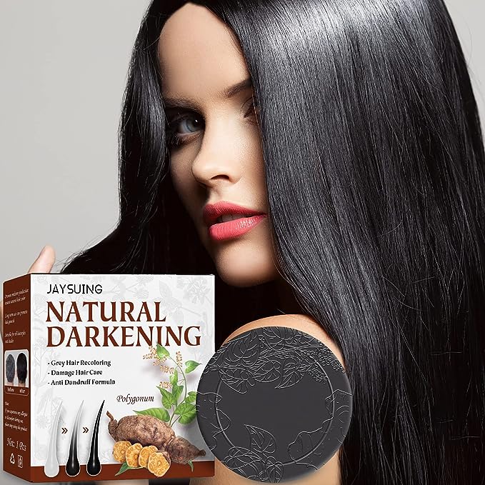 Organic Hair Darkening Shampoo Bar