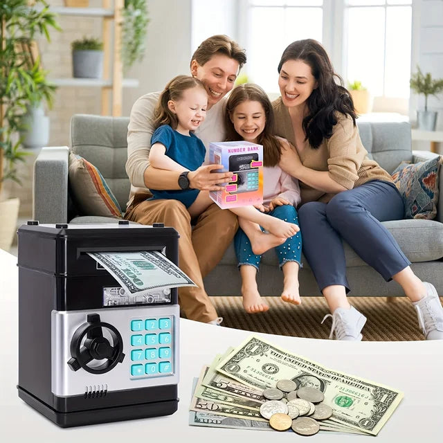 Piggy Bank Safe Box | Realistic ATM design | Password Protected