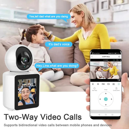 Two Way 360 Degree Wifi Video Camera, Smart Motion Detection