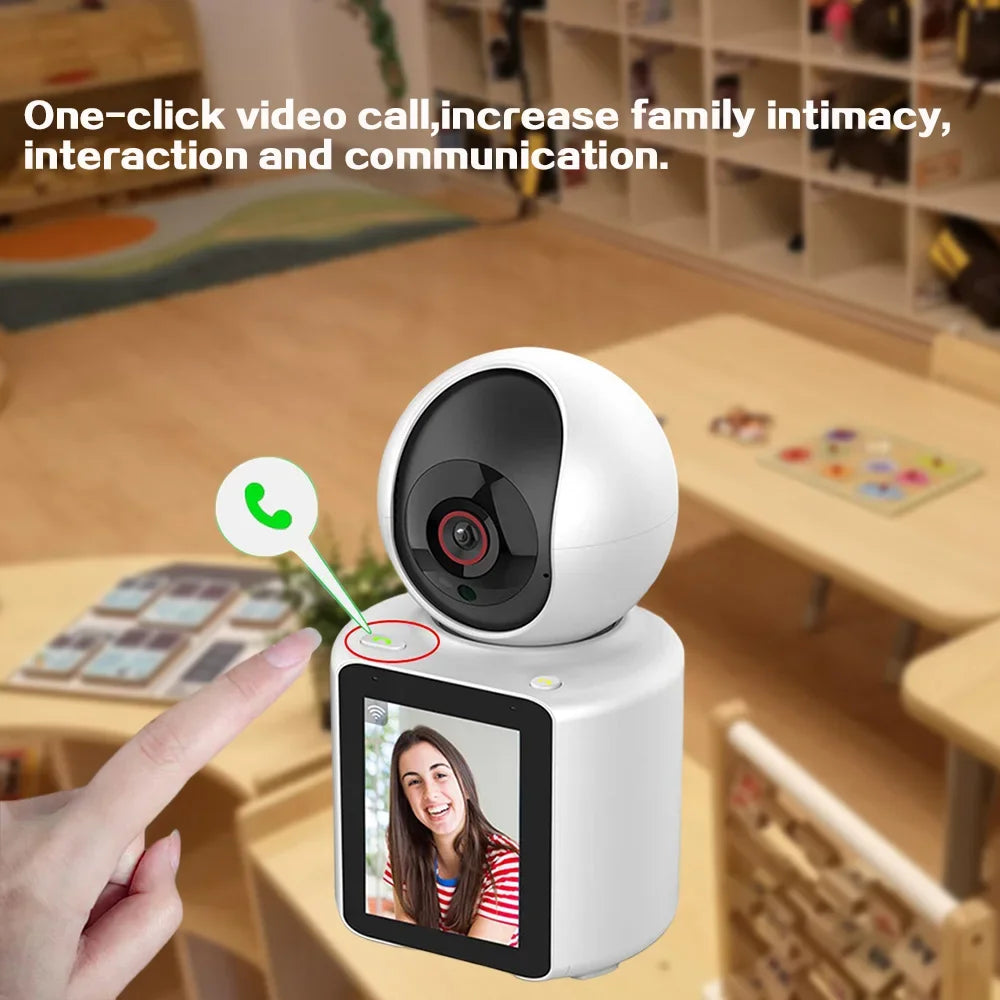 Two Way 360 Degree Wifi Video Camera, Smart Motion Detection