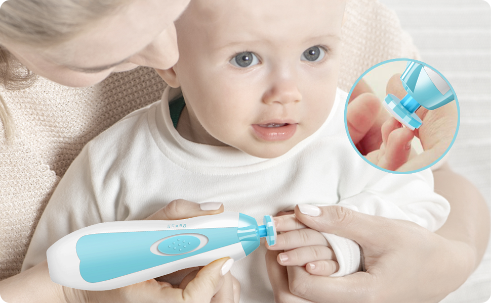 6 in 1 Electric Baby & Adult Nail Trimmer