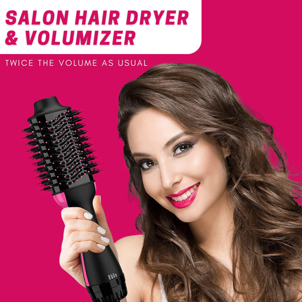 3-in-1 Hair Dryer & Styler Volumizer (Hot Brush)