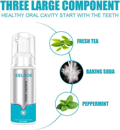 TEETH WHITENING MOUSSE BAKING SODA