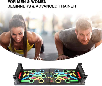 Push Up Board Portable Multi-Function 14 in 1 Push Up Bar Exercise Equipment