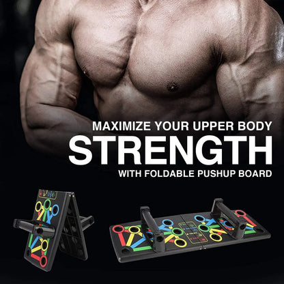 Push Up Board Portable Multi-Function 14 in 1 Push Up Bar Exercise Equipment